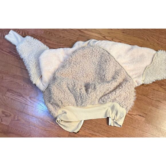 Free People FP One “Aurora” Faux Fur Mixed Media Jacket – Women’s Large - Picture 8 of 11